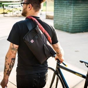 Chrome Rolltop Hip Bag